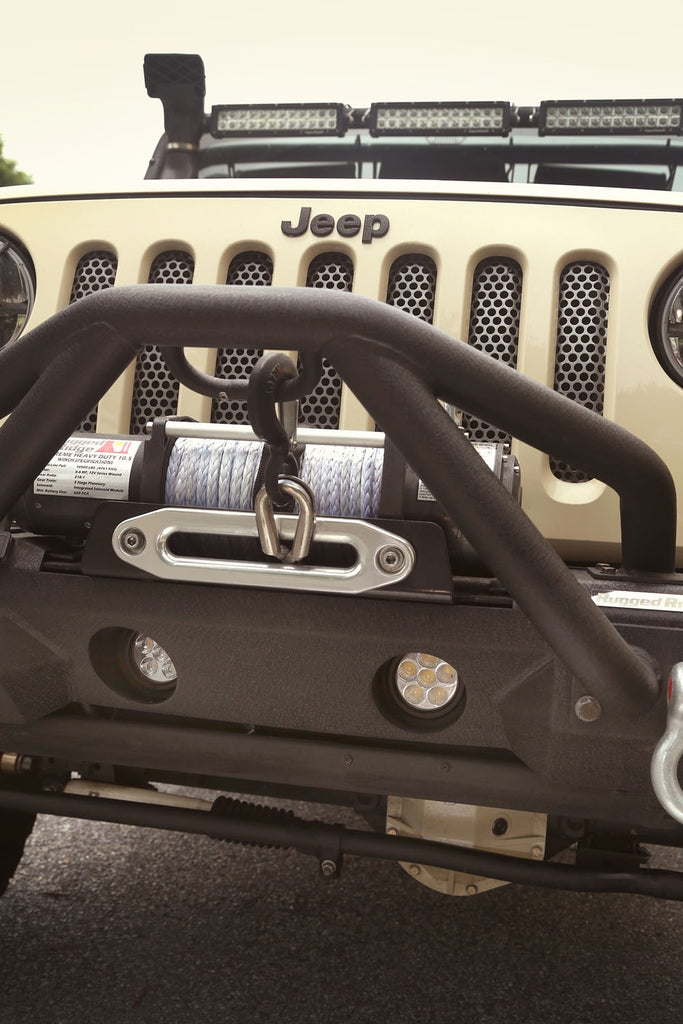 Rugged Ridge 11232.23 LED Light Mount Brackets for Select Jeep Wrangler, Jeep Wrangler JK