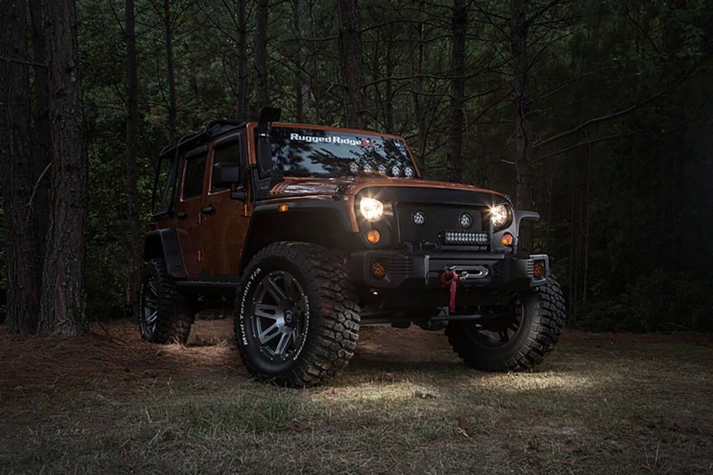 Rugged Ridge 11232.40 LED Off-Road Rock Light Kit