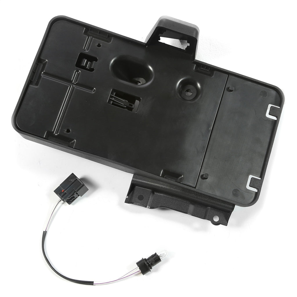 Omix 11233.07 License Plate Bracket for Select Jeep Wrangler, Jeep Wrangler JK