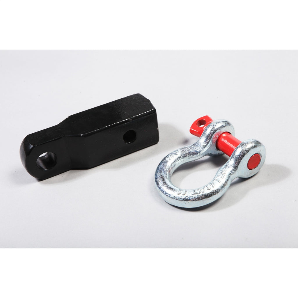 Rugged Ridge 11234.01 Receiver Shackle Bracket for Select Jeep Wrangler, Jeep Wrangler JK