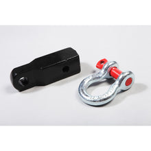 Load image into Gallery viewer, Rugged Ridge 11234.01 Receiver Shackle Bracket for Select Jeep Wrangler, Jeep Wrangler JK