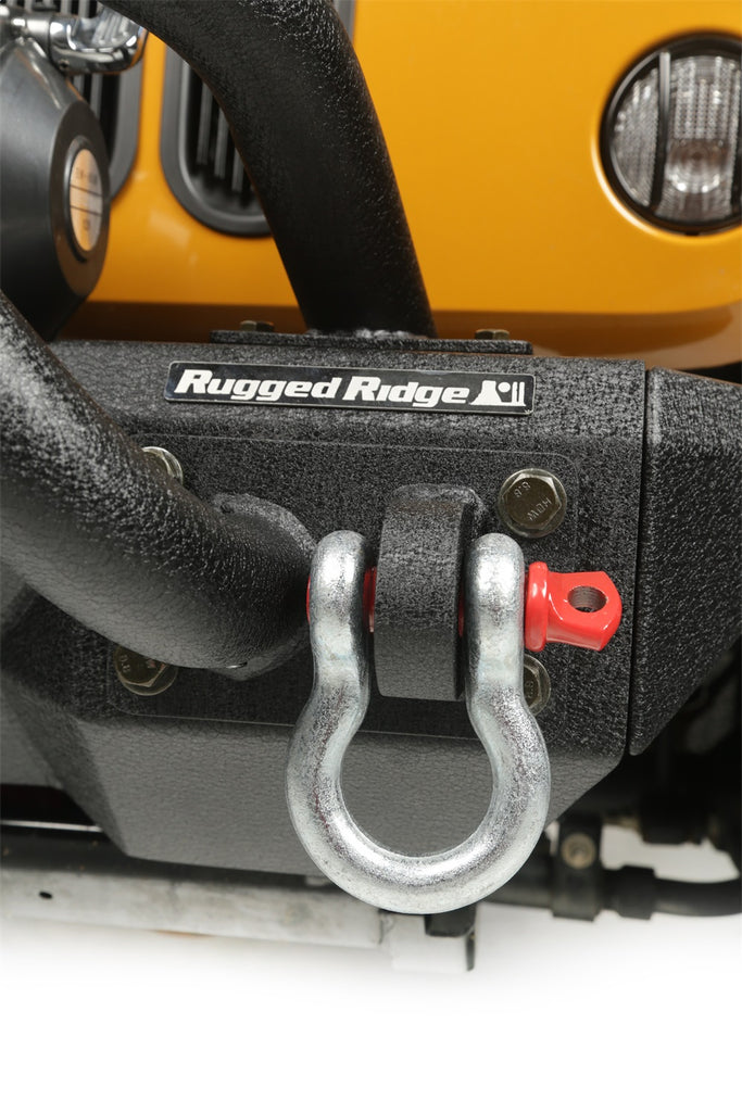 Rugged Ridge 11235.01 D-Ring for Select Jeep Wrangler, Jeep Wrangler JK