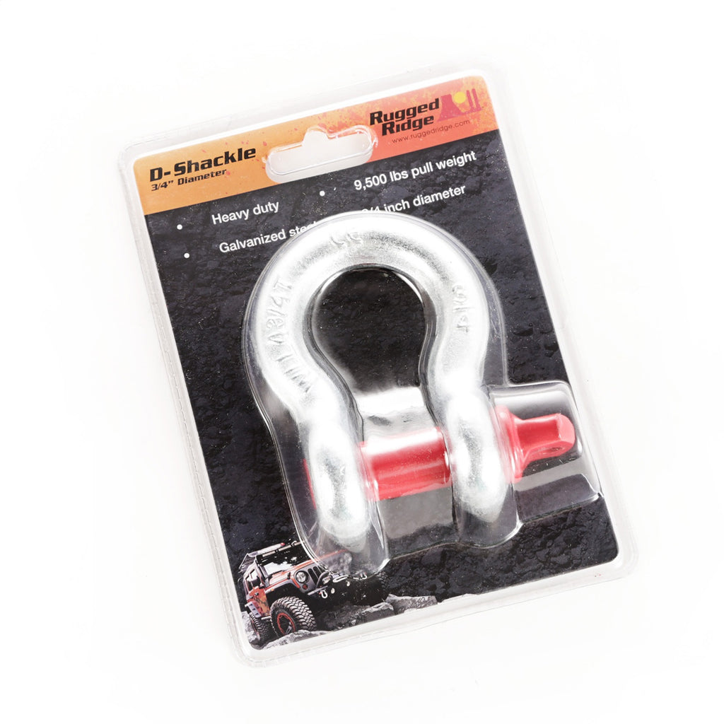Rugged Ridge 11235.16 D-Ring for Select Jeep TJ, Jeep Wrangler