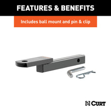 Load image into Gallery viewer, CURT 112723 Class 1 Trailer Hitch; 1-1/4in. Ball Mount; Select Mini Cooper - Truck Part Superstore