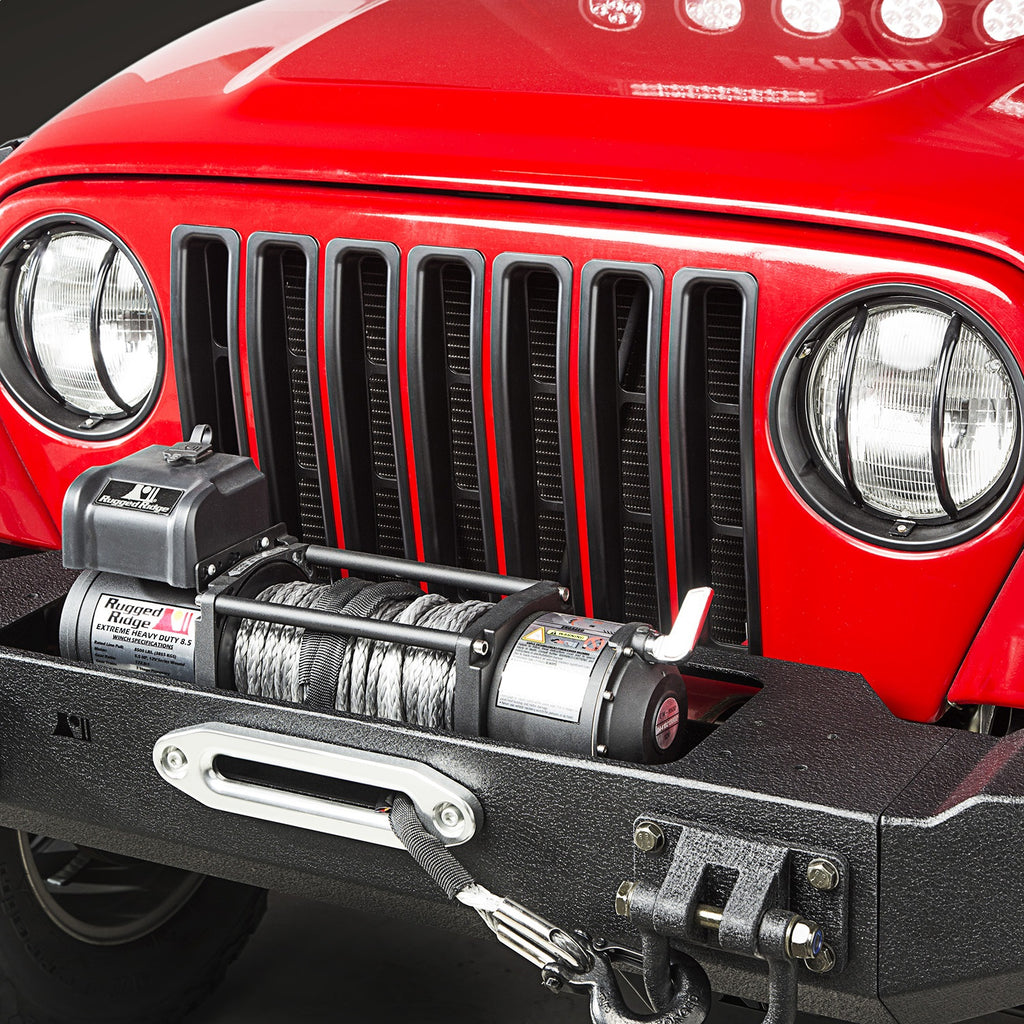 Rugged Ridge 11306.03 Grille Insert Kit for Select Jeep TJ, Jeep Wrangler