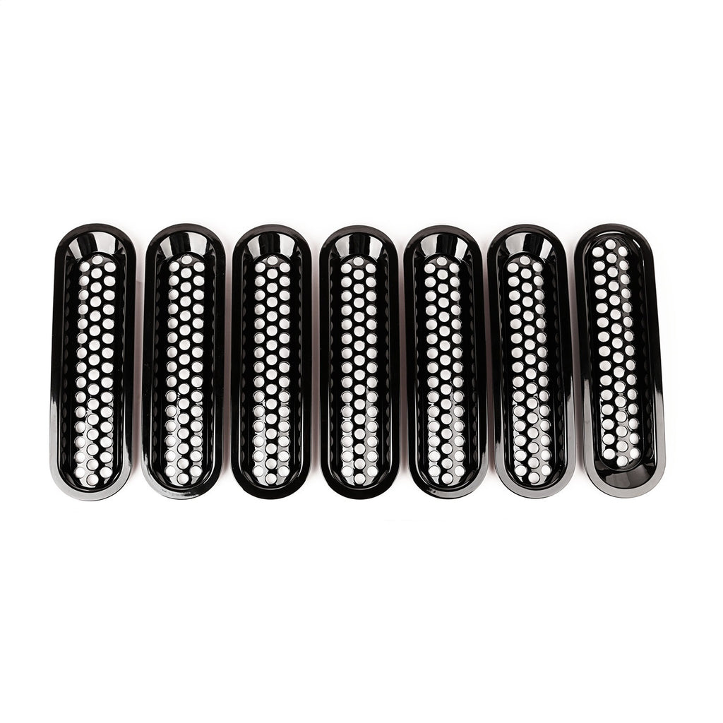 Rugged Ridge 11306.31 Grille Insert Kit for Select Jeep Wrangler, Jeep Wrangler JK
