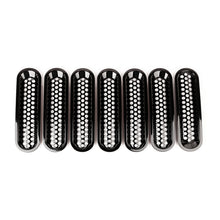 Load image into Gallery viewer, Rugged Ridge 11306.31 Grille Insert Kit for Select Jeep Wrangler, Jeep Wrangler JK