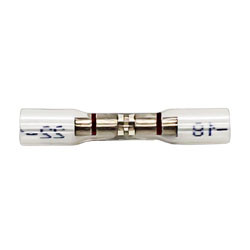 PICO 10700-14 22-18 AWG Crystal Clear Heat Shrink Butt Connectors