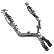 Load image into Gallery viewer, Kooks Custom Headers 11313200 2-1/2in. Catted X-Pipe. 2005-2010 Mustang GT 4.6L 3V. Requires Kooks Headers. for Select Ford Mustang
