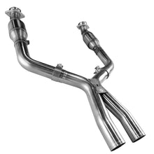 Load image into Gallery viewer, Kooks Custom Headers 11313310 3in. x 2-1/2in. GREEN Catted X-Pipe. 2005-10 Mustang GT 4.6L 3V. Req. Kooks Head for Select Ford Mustang