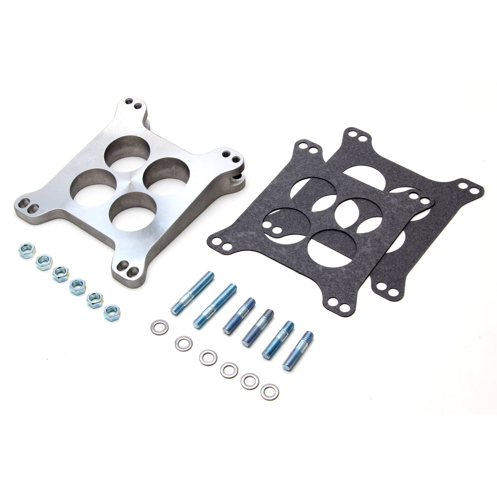 11316-In.-Tall;-HolleyAfb-4Bbl-8-Leveling-Block;-Portedcast-Alum-Carb-Spacer195964-Pontiac-Engi