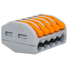 Load image into Gallery viewer, PICO 1637-14 10 PCS 5 Conductor Lever-Nut™ Wire Connectors