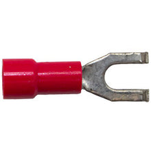 Load image into Gallery viewer, PICO 1733-15 50 PCS 22-18 AWG #6 Vinyl Insulated Flanged Spade Connectors