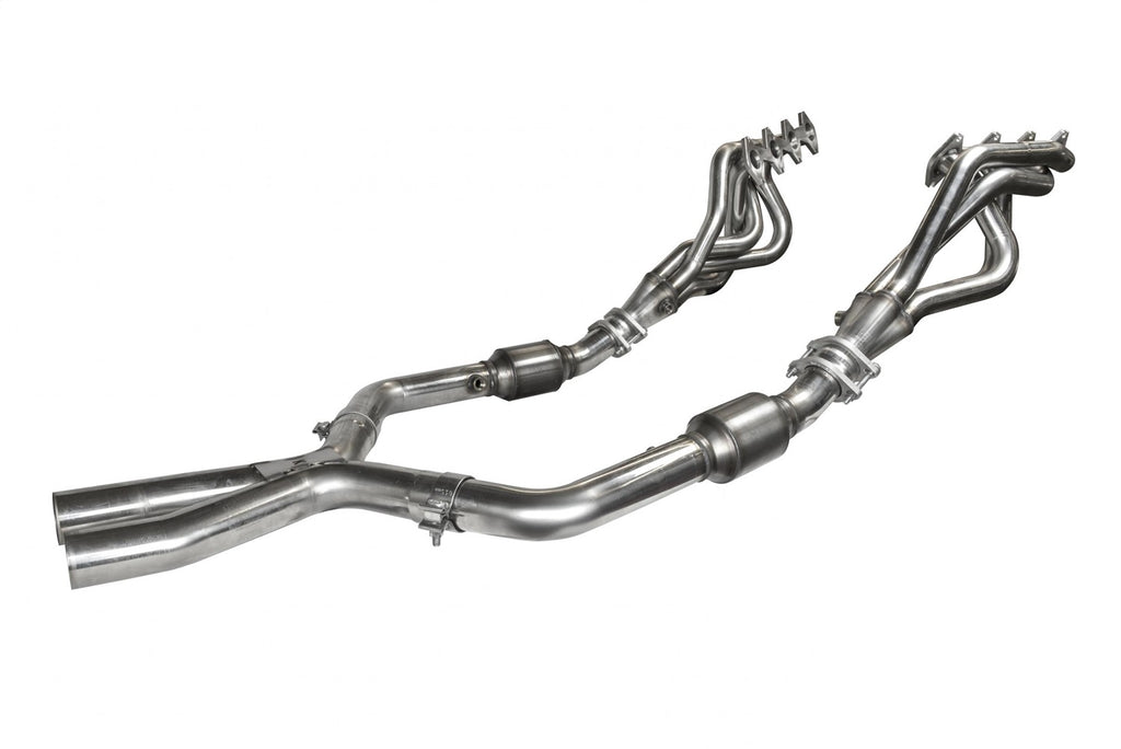 Kooks Custom Headers 1131H020 1-5/8in. Headers and 2-1/2in. Catted X-Pipe Kit. 2005-2010 Mustang GT 4.6L 3V. for Select Ford Mustang