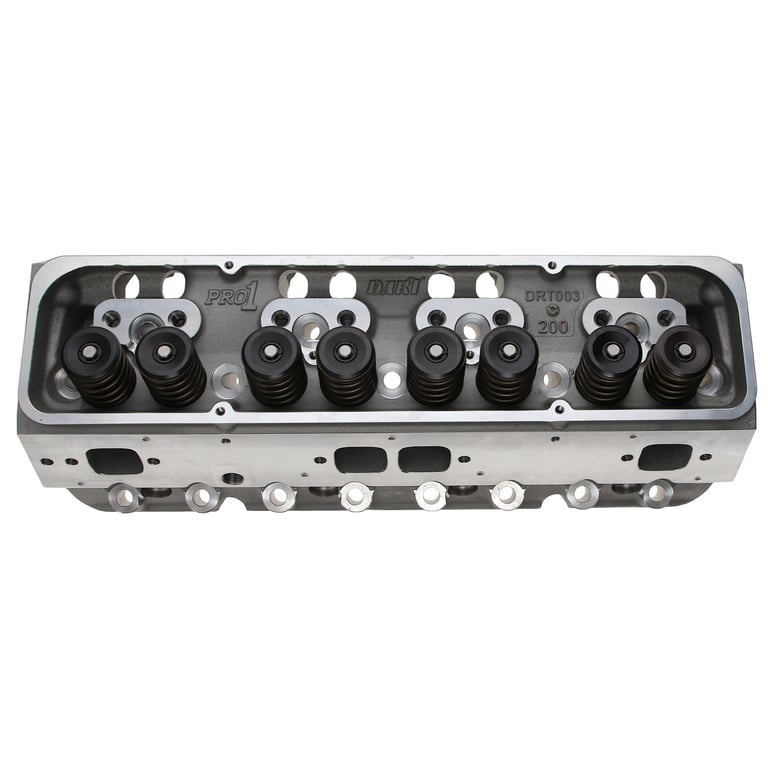 DART 11321113P Pro1 Aluminum Small Block Chevy Cylinder Heads