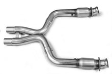 Load image into Gallery viewer, Kooks Custom Headers 11323300 3in. x 2-1/2in. (OEM) SS GREEN Catted X-Pipe. 2007-2010 Shelby GT500. for Select Ford Mustang