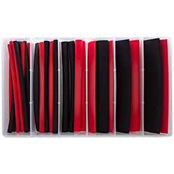 PICO 30603-91 30PCS 3:1 Black & Red Dual Wall Shrink Tube Kit