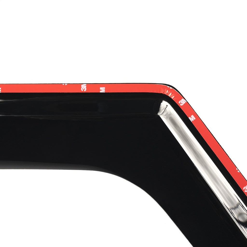 Rugged Ridge 11349.16 Window Visor for Select Jeep Wrangler
