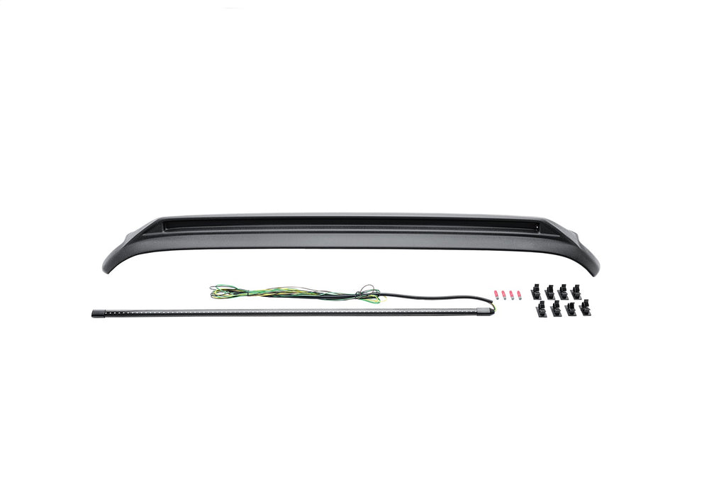 Rugged Ridge 11350.31 Lightshield Hood Guard for Select Jeep Wrangler, Jeep Wrangler JK