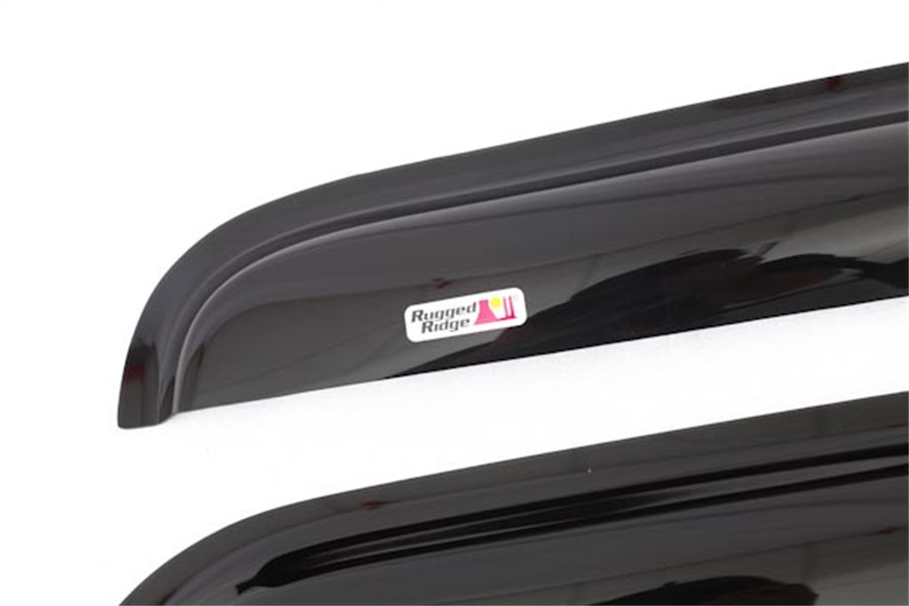 Rugged Ridge 11351.11 Side Window Vent for Select Jeep Wrangler, Jeep Wrangler JK