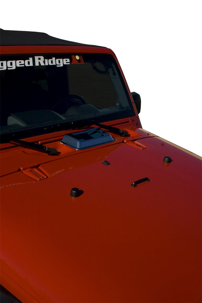 Rugged Ridge 11352.11 Hood Scoop for Select Jeep TJ, Jeep Wrangler, Jeep Wrangler JK