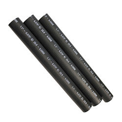 PICO 5342-0-E 1x12" 1.1" Inside Diameter  Black 3:1 Heavy Duty Dual Wall Heat Shrink Tube