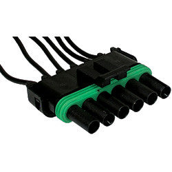 PICO 5670-11 18 AWG 6 Cavity Tower Weather Pack Pigtail