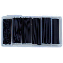 PICO 56-91 156PCS 2:1 Black Single Wall Shrink Tube Kit