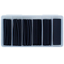 PICO 57-91 69 PCS 2:1 Black Single Wall Shrink Tube Kit