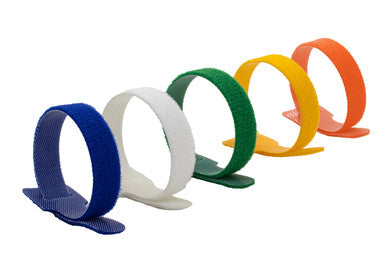 PICO 7012-34 10 PCS 12" Rainbow Hook & Loop Tie