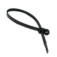 Load image into Gallery viewer, PICO 7077-0-PK 15.7" 120 lb Mount Tab Cable Tie - UV Black