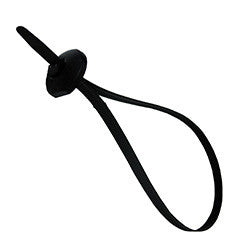 PICO 7155-35 50 PCS 15" 130 lb Button Head Cable Tie - UV Black
