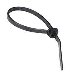 PICO 7266-36 100 PCS 7.5" 50 lb Heat Stabilized Cable Tie - UV Black