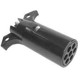PICO 7704-11 7-Way Male Plug to 4-Way Flat Female Trailer Connector Adapter