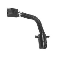Load image into Gallery viewer, PICO 7706-11 4 Pole Round Male Plug to 4-Way Flat Female Trailer Connector Adapter