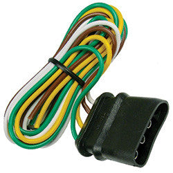 PICO 7715-11 18 AWG 4' 4 Pin Male Shrouded Trailer Connector