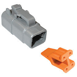 PICO 7914-91 SET 4-Way Deutsch DTM Series Plug & Wedgelock