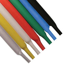 Load image into Gallery viewer, PICO 8317-5-E 1x4' 1/16" Inside Diameter Red 2:1 Single Wall Heat Shrink Tube