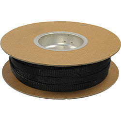 PICO 8404-0-F 1/4" Black Expandable Braided Loom - Per Foot