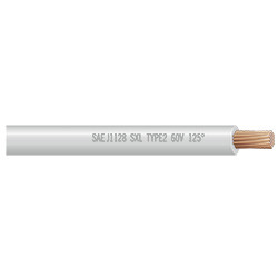 PICO 8514-6-C 100' 14 AWG White SXL Cross-Linked Wire Wire