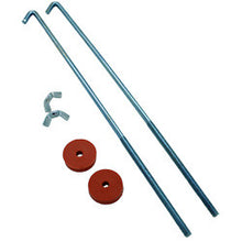 Load image into Gallery viewer, PICO 873-PR 2 PCS 12&quot; x 1/4&quot; J Style Battery Hold Down Bolt with washers &amp; nuts
