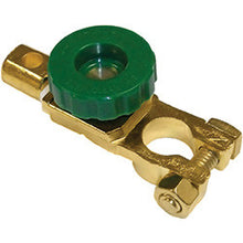 Load image into Gallery viewer, PICO 887-11 1/4" Stud Negative Brass Battery Disconnect