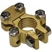 Load image into Gallery viewer, PICO 893P-11 1/0-3/0 AWG Positive Heavy Duty Brass Battery Terminal with Accessory Capability