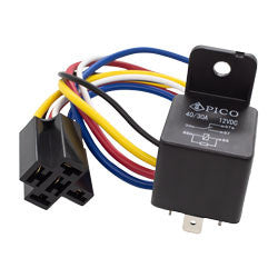 PICO 926-91 SET 12V DC 40/30A Mini Relay & Pigtail Combo Pack