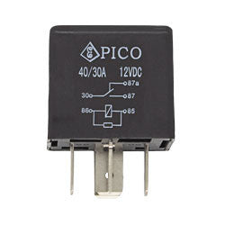 PICO 931-11 12V DC 40/30A SPDT Mini Relay With Resistor
