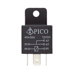 PICO 934-11 12V DC 40/30A DPST Mini Relay Without Resistor/Diode