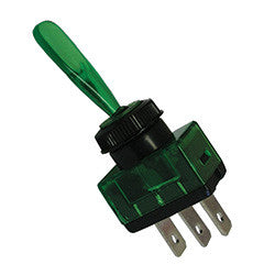 PICO 9405-3-11 16A 12V On-Off Illuminated Toggle Switch - Green