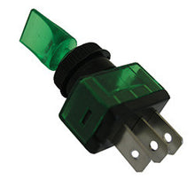 Load image into Gallery viewer, PICO 9407-3-11 16A 12V On-Off Duckbill Illuminated Switch - Green