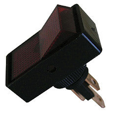 PICO 9412-5-11 16A 12V On-Off Rectangular Illuminated Rocker Switch - Red