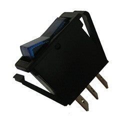 PICO 9413-1-11 20A 12V On-Off Slim Illuminated Rocker Switch - Blue